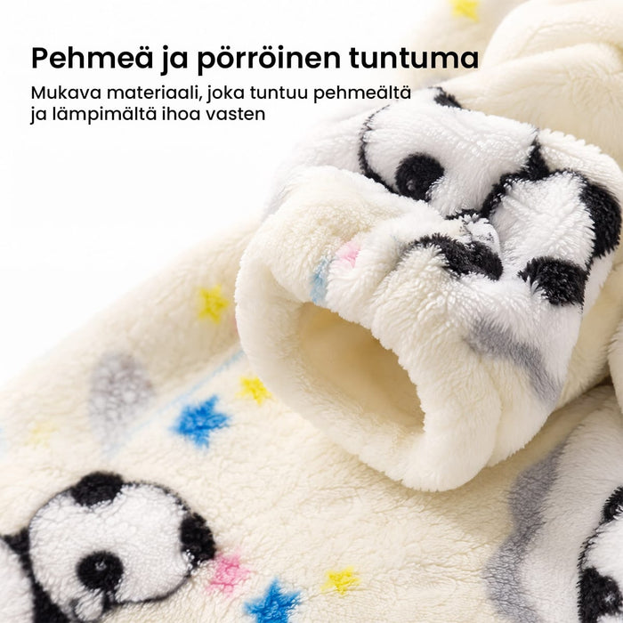 Mukava ylisuuri huppuviltti