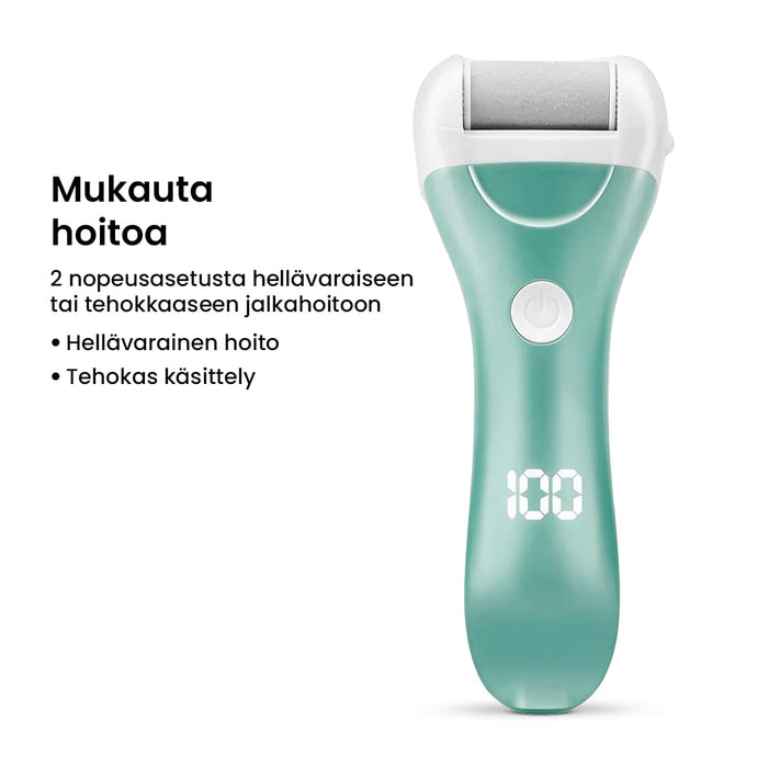 Sähköinen jalkaraspi 3 hiomapäällä