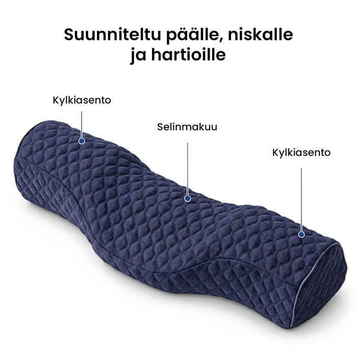 Ergonominen niskatyyny