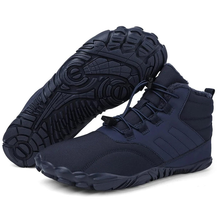 Vartalokauppa Paljasjalkakengät (vuoratut, talvimalli) – Tummansininen