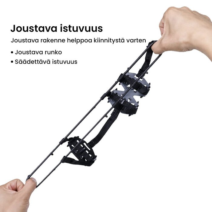 Kenkäliukuesteet jäälle ja lumelle