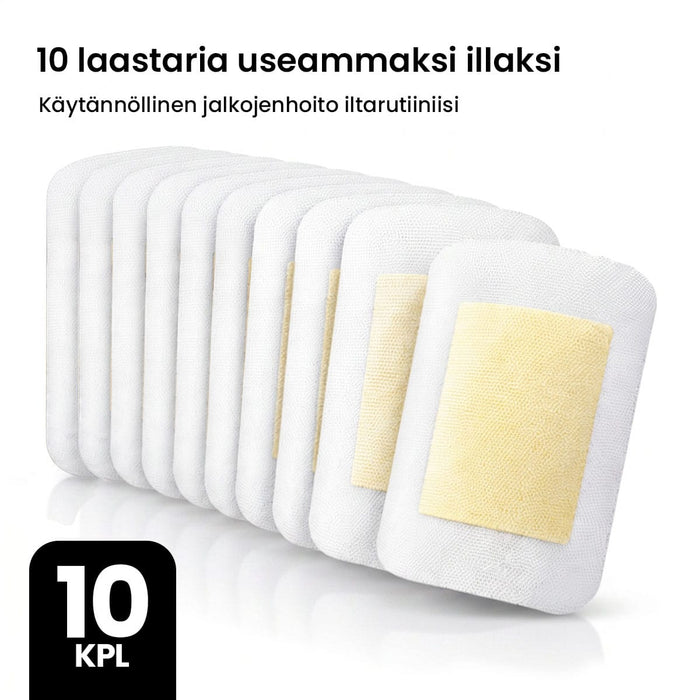 Detox-jalkalaastarit (10-pack)
