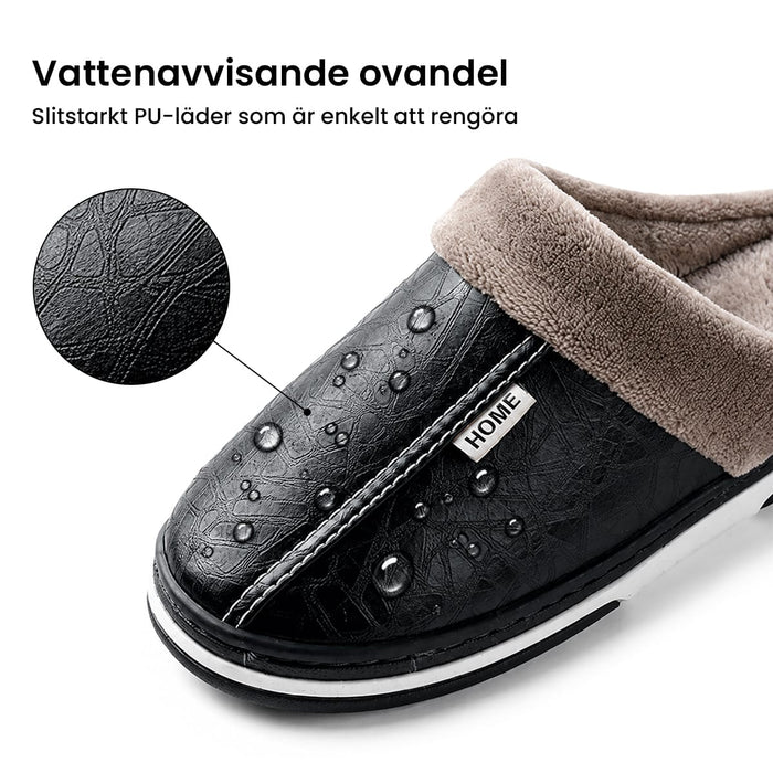Vartalokauppa Vuoratut sisätossut nahkaa