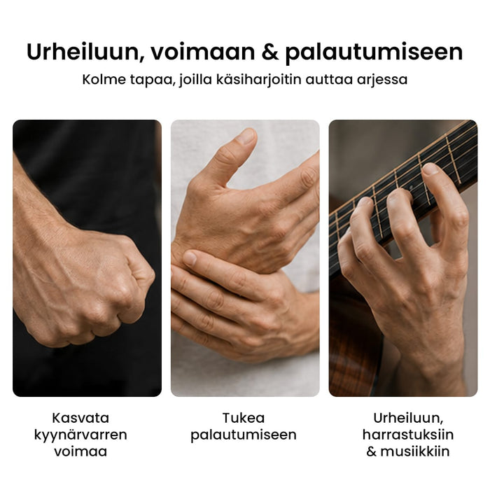 Säädettävä käsipuristin 10–100 kg