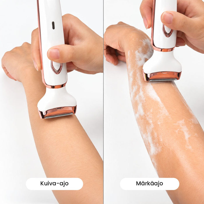Sähköinen karvanpoistaja 4-in-1