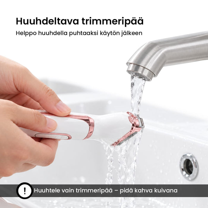 Sähköinen karvanpoistaja 4-in-1