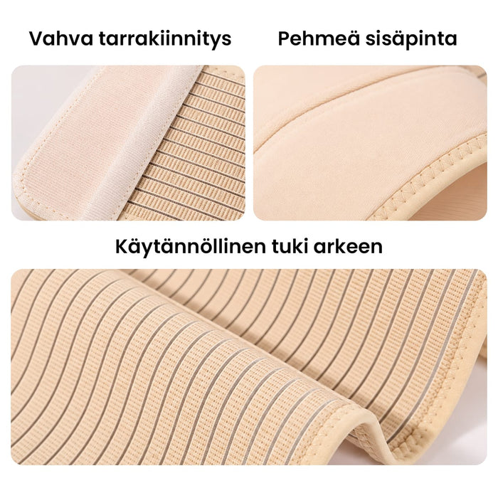Kattava selkä- ja vyötärötuki