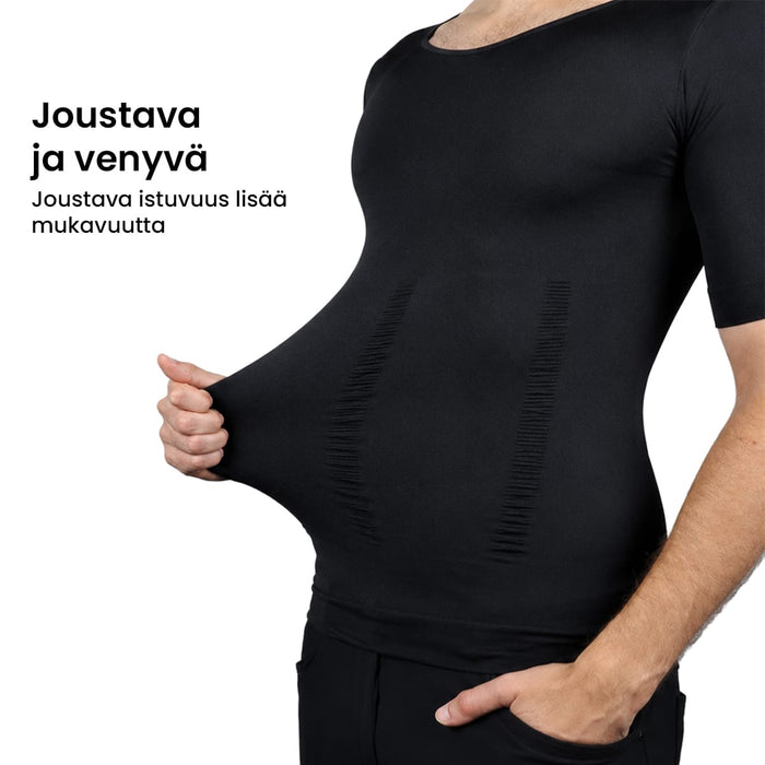 Muotoileva kompressiopaita miehille
