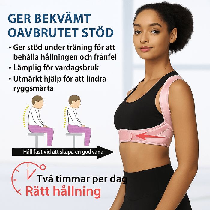 Kroppsbutiken Asento Asennusliivi (yläselkä)