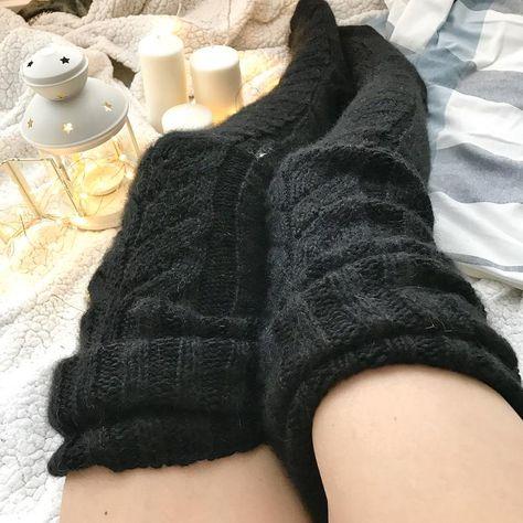 Kroppsbutiken benstr Cozysocks - Lämpimät ja mukavat polvisukat