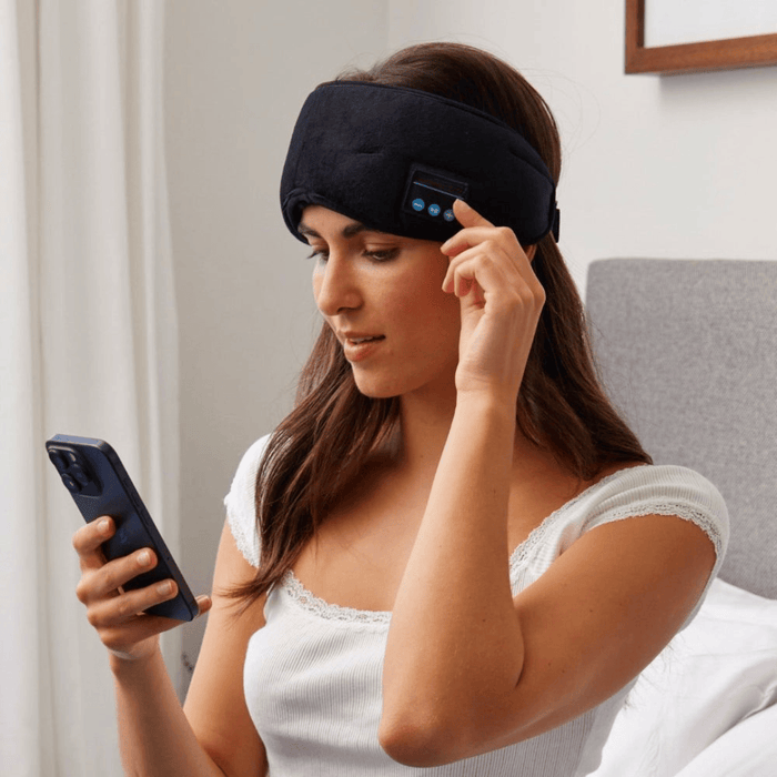 Kroppsbutiken Bluetooth-pannansio Oletusotsikko Sovmask Pro – Bluetooth-unisukka