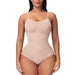 Kroppsbutiken bodyshaper Beige / S Saumaton bodysuit-muotoileva alusvaate