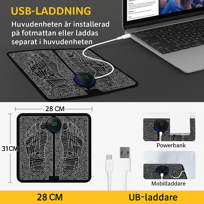 Kroppsbutiken EMS Hieronta Oletusotsikko EMS-jalkahieronta