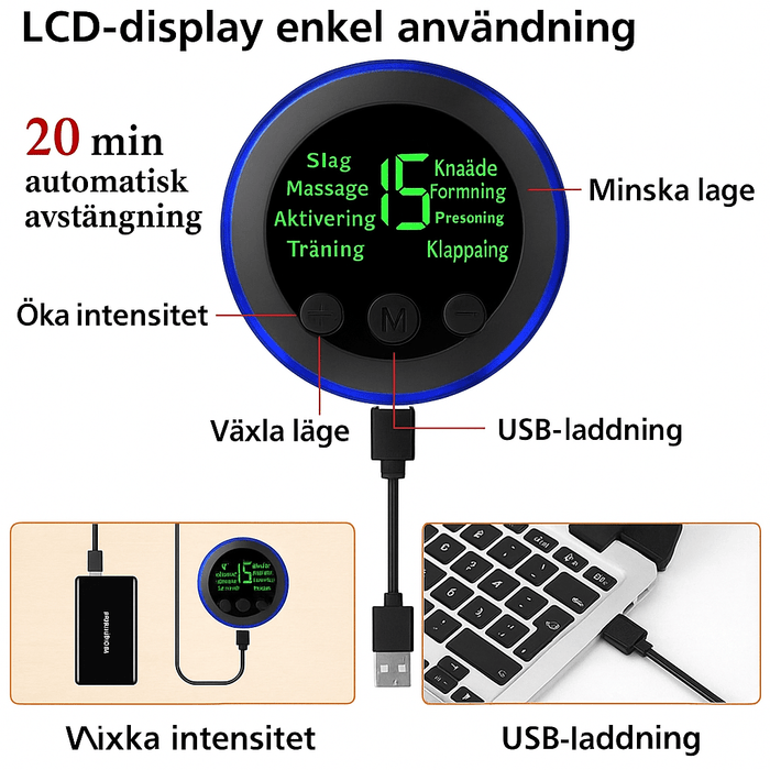 Kroppsbutiken EMS Hieronta Oletusotsikko EMS-jalkahieronta