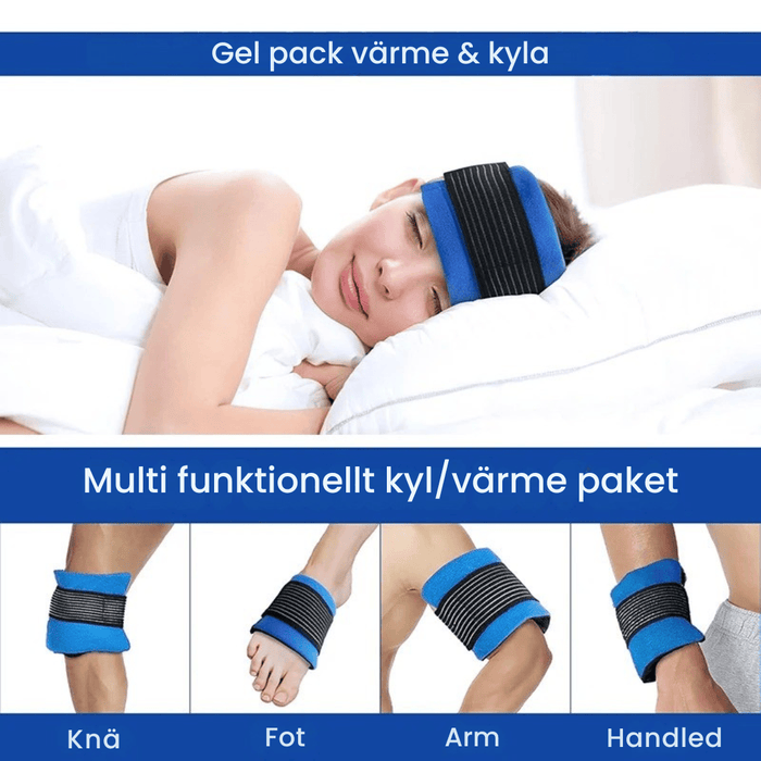 Kroppsbutiken gelpakkaus Oletusotsikko Geelipussi kylmä & lämpö