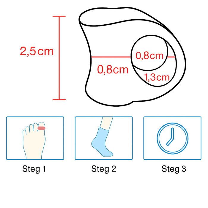 Kroppsbutiken Hallux Valgus Hallux Valgus -varpaita tasaava