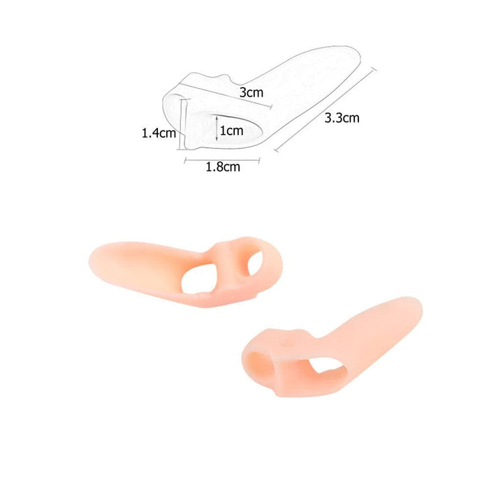 Kroppsbutiken Hallux Valgus Valkoinen Varpaint (geeli, lapsi)