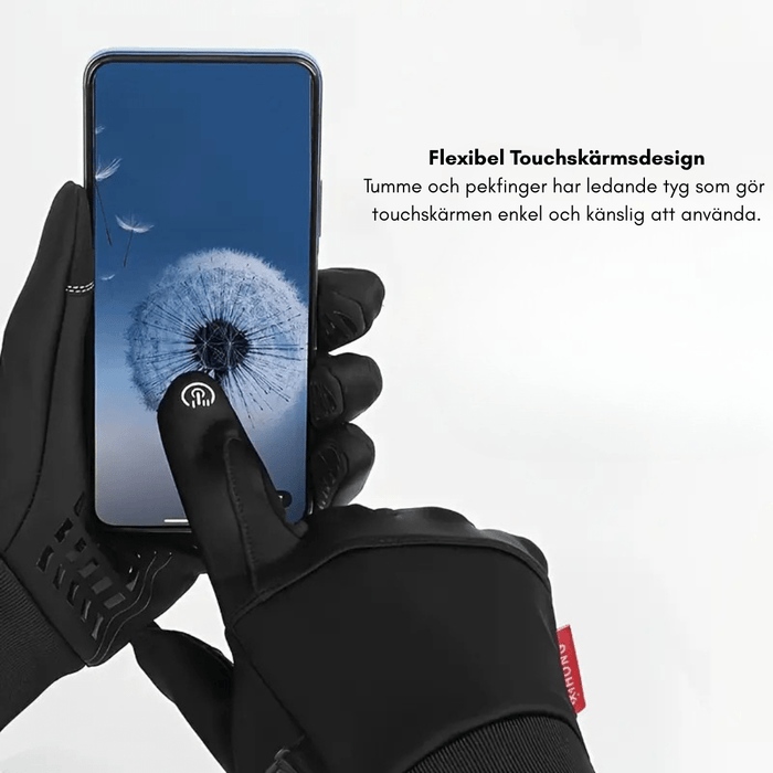 Kroppsbutiken Hanskat Fleecevuoratut kosketushanskat