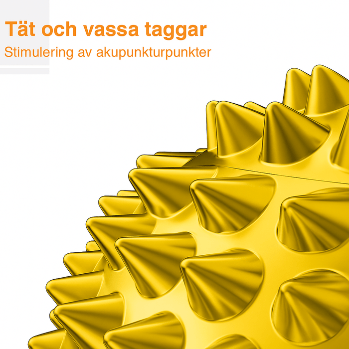 Kroppsbutiken Hieronta Kulta (5,6 cm) Hierontapallo täplillä