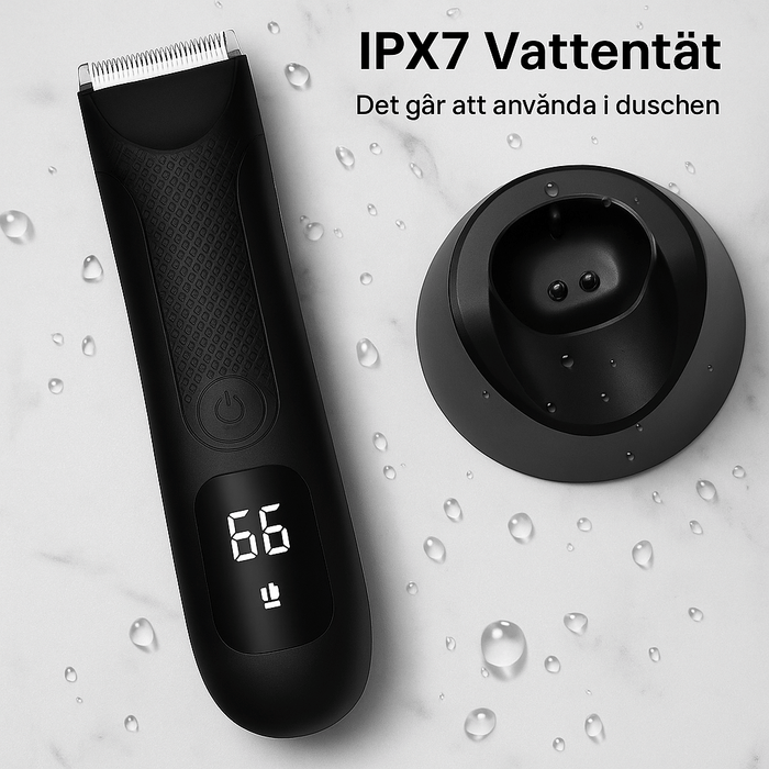 Kroppsbutiken Hiustenleikkuri Oletusotsikko Vartalon karvatrimmeri, jossa on keramiikkaserät