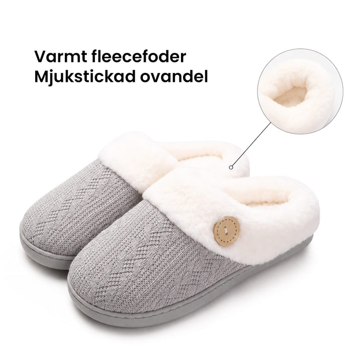 Vartalokauppa Lämminvuoriset tossut liukumattomalla pohjalla
