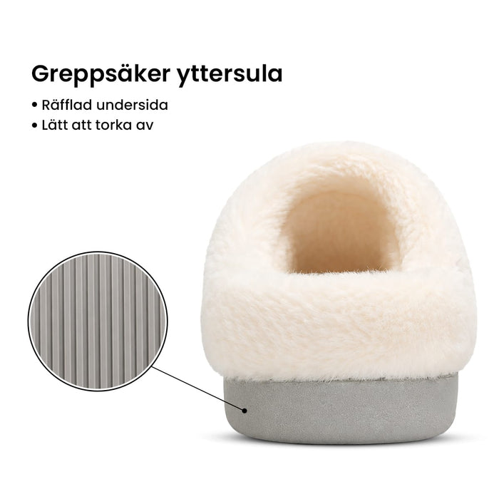Vartalokauppa Lämminvuoriset tossut liukumattomalla pohjalla