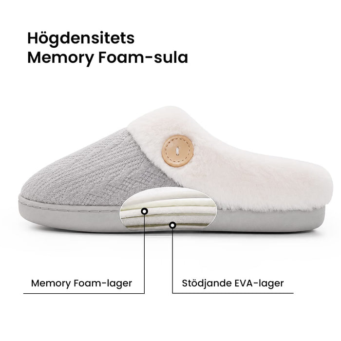 Vartalokauppa Lämminvuoriset tossut liukumattomalla pohjalla