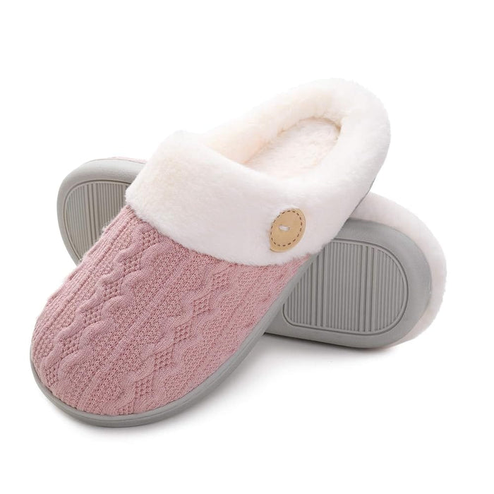 Kroppsbutiken Innetossut Rosa / 36-37 Lämpimät tossut (liukumaton pohja)