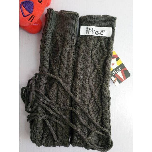 Kroppsbutiken Jalkalämmittimet Neulotut varret