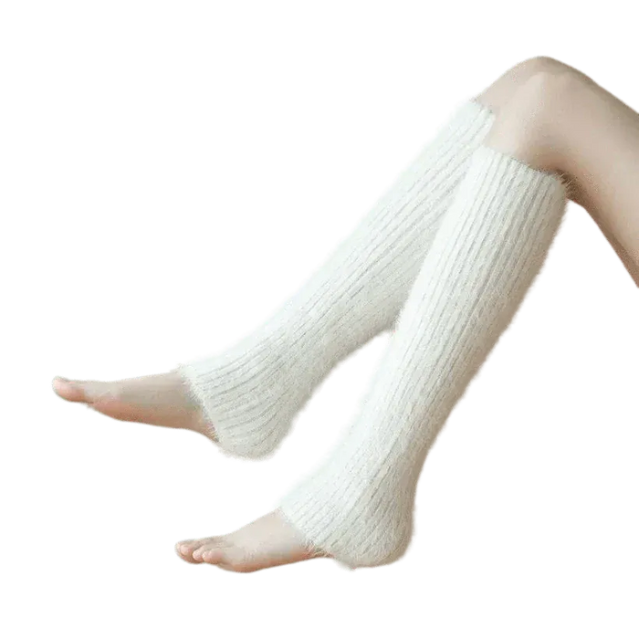 Kroppsbutiken Jalkasukat Valkoinen Kasmirinlahkeet