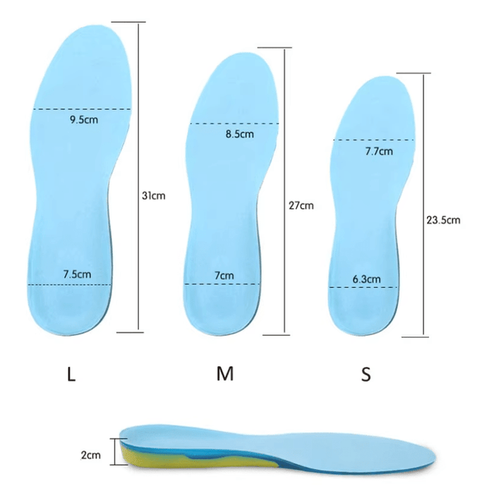 Kroppsbutiken Jalkatyyny Pehmeä geelipohjallinen