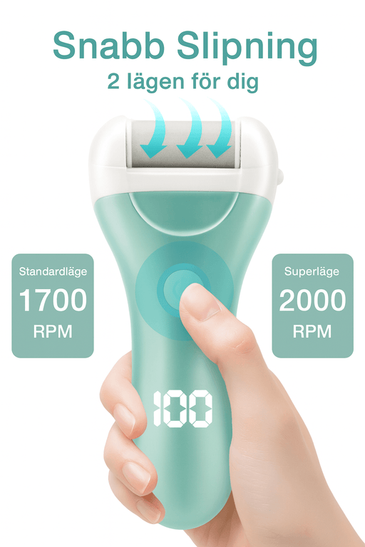 Kroppsbutiken Jalkaviila Sähkökynsihaarukkaa (kolmella hiomapäällä)