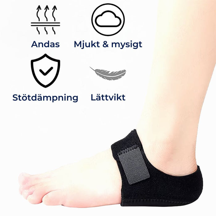 Kroppsbutiken Kannanpohjat Kantapäätyynyt kantapääntä (1 pari)