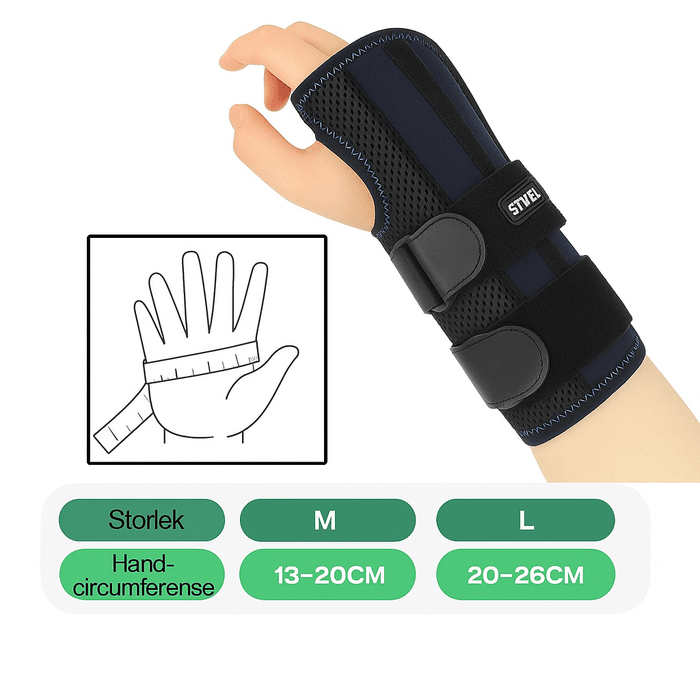 Kroppsbutiken Käsittelytuki Käsittelytuki karpaalitunnelin oireyhtymään