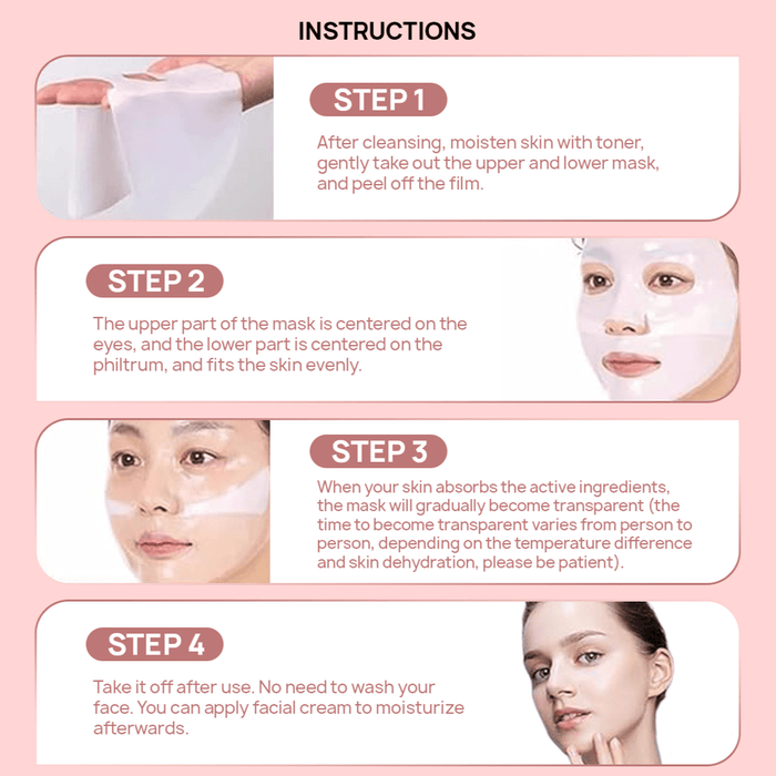 Kroppsbutiken Kasvomaskeja The Real Deep Collagen Mask (1-Pack)