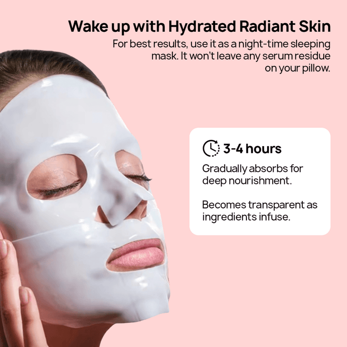 Kroppsbutiken Kasvomaskeja The Real Deep Collagen Mask (1-Pack)