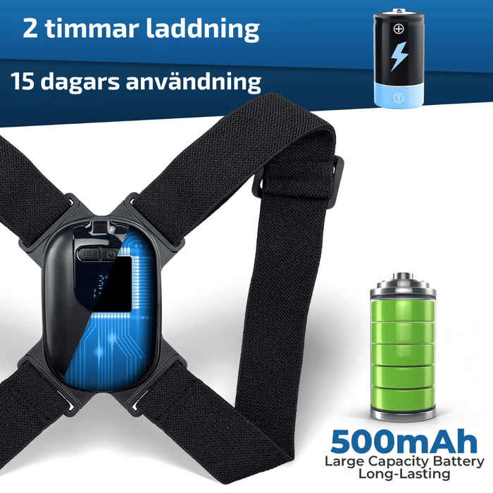 Kroppsbutiken Kehon asento Oletusotsikko Ryhtituki (älykäs malli, jossa on värinä)