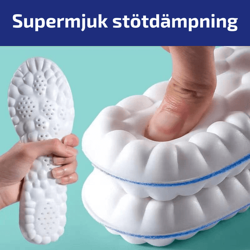 Kroppsbutiken Kenkätyynyt 4D-iskunvion vaimennustossut