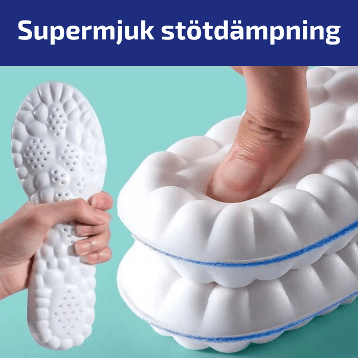 Kroppsbutiken Kenkätyynyt 4D-iskunvion vaimennustossut