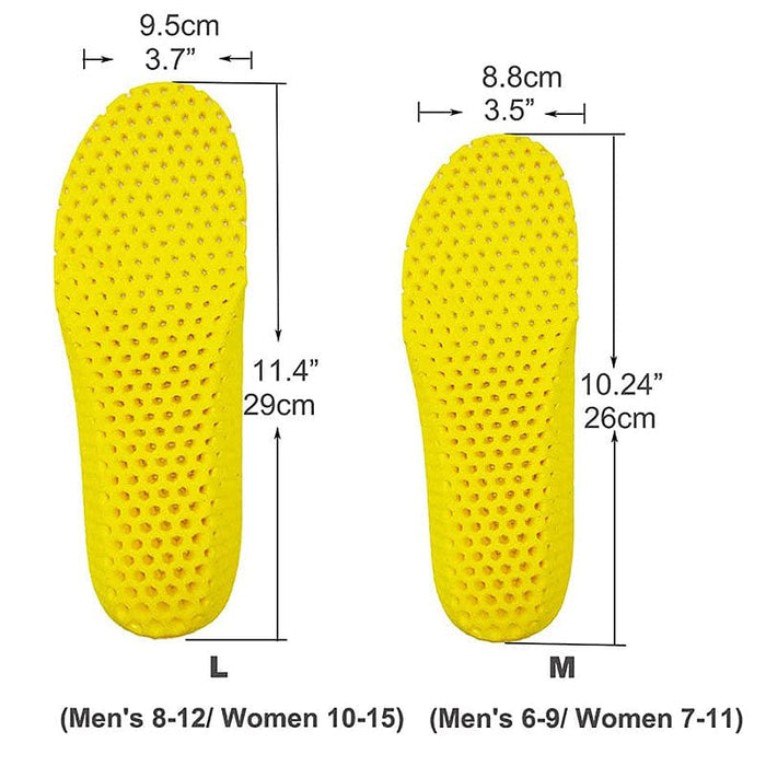 Kroppsbutiken Kenkiä varten tarkoitetut pohjalliset Lämpimät iskunvaimennusjalkineet