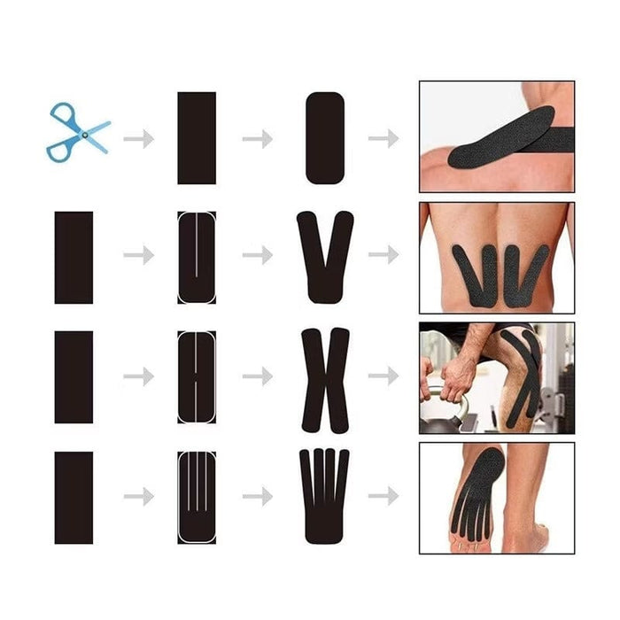 Kroppsbutiken Kinesioteippi Kinesioteippi (5 metriä)