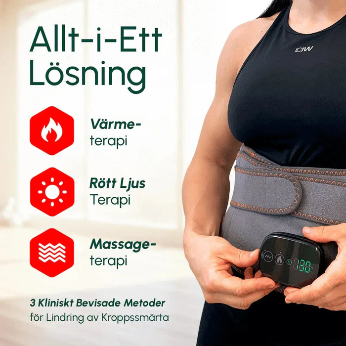 Kroppsbutiken lämpövyö Oletusotsikko Lämpövyö selälle