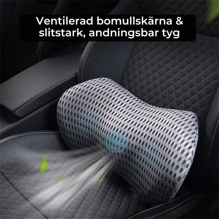 Kroppsbutiken Lannerunko tyyny Harmaa Lantion tukityyny (muistivaahto)