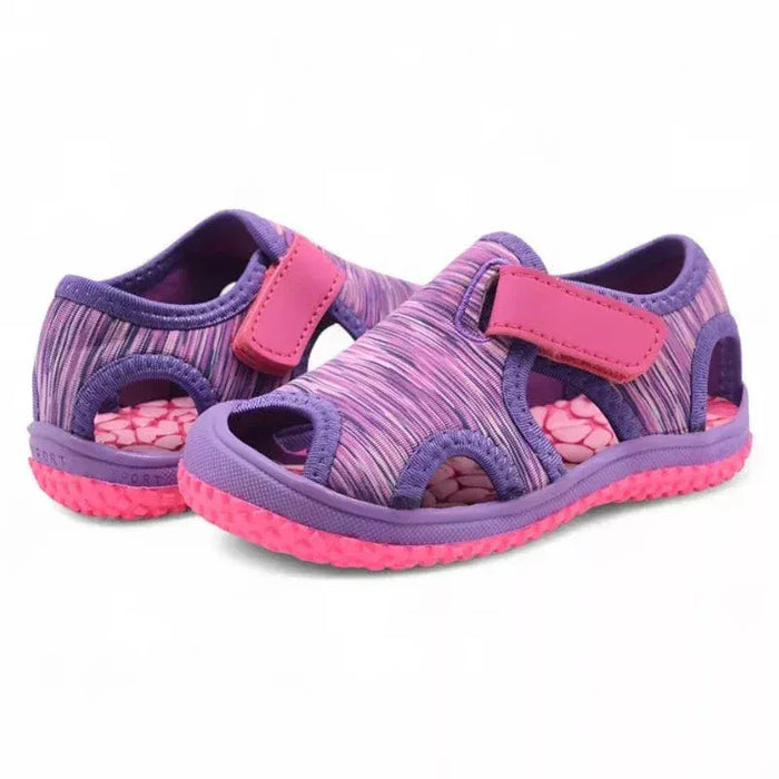 Kroppsbutiken Lasten kengät Lila / 21 (Innersula 13.5cm) Lasten sandaalit (velcro)