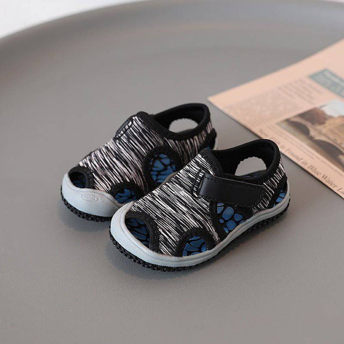 Kroppsbutiken Lasten kengät Musta / 21 (Innersula 13.5cm) Lasten sandaalit (velcro)