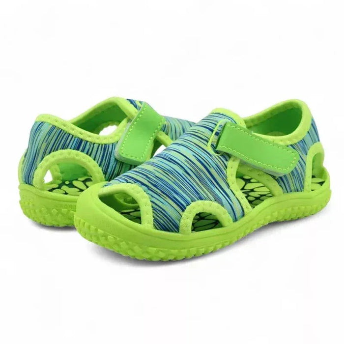 Kroppsbutiken Lasten kengät Vaaleanvihreä / 21 (Innersula 13.5cm) Lasten sandaalit (velcro)