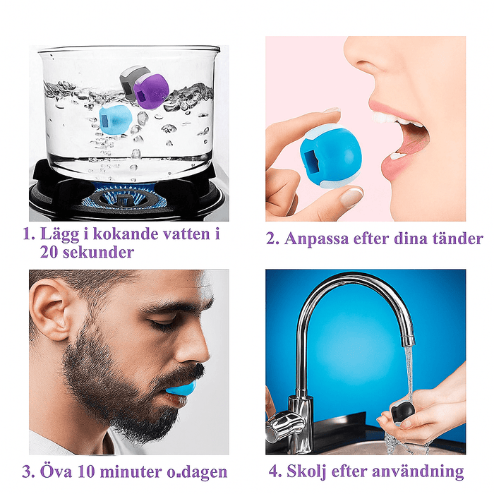 Kroppsbutiken Leukalihaksen treenaaja Käktrainer (BPA-vapaa)