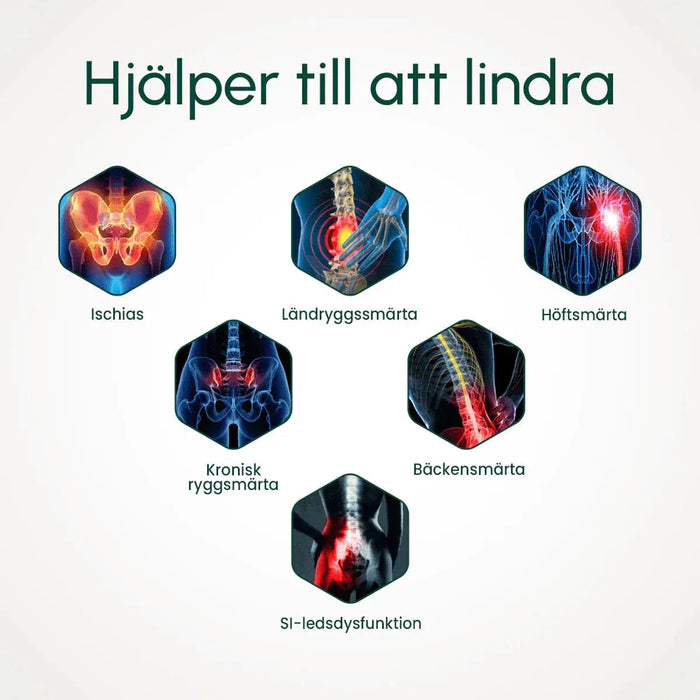 Kroppsbutiken Lonkkatuki Lantionauha (tuki lantioon ja alaselkään)