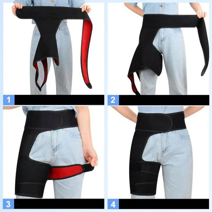 Kroppsbutiken Lonkkatuki Yksi koko Lantio-osoitin (säädettävä)