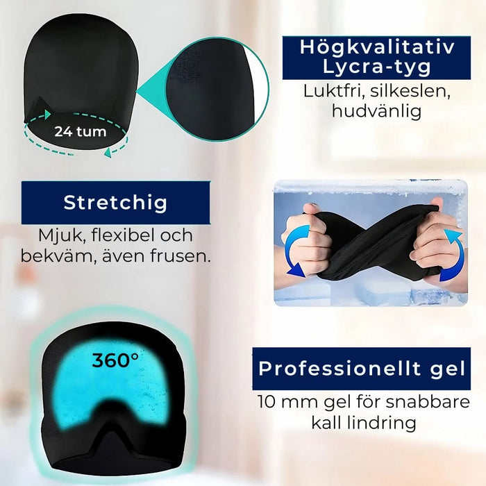 Kroppsbutiken Migreenimaski Oletusteksti Migreenihattu